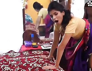 Indian maid acquiring bitchy by her malik