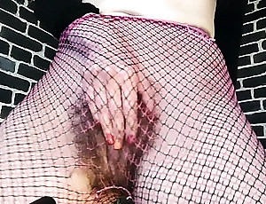 Rhetoric catachresis in fishnet pantyhose, put my fingers in my pussy and sexually twist my ass to the music, hooch flows from the hole again, your dream is to fetidness and lick my pussy and ass . horny milf GinnaGg