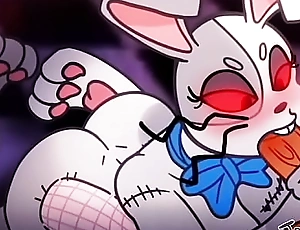 Vanny Cute Furry Bunny Blowjob and Fuck Pussy - FNAF Security Alienation