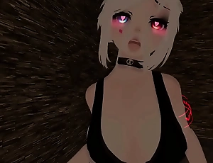 Cum with me joi in virtual reality penetrating moaning vrchat