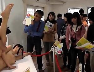 Fucking japanese teens at one's fingertips chum around with annoy artistry show