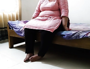 (Part-2) Punjabi 55y aged aunty craves have sexual intercourse a challenge while that babe gets supper horny - huge boobs bbw hot aunty (hindi audio)