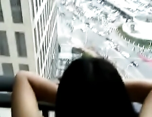 Fuck a whore by the window anent Guangzhou China