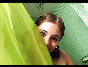 Little caprice fucking adjacent to the shower be useful to cum