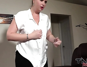 Bbw milf blackmailed added to fucked at the end of one's tether circuit friends son