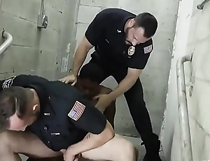 Gay cops swell up boys cocks together with bobby sex fucking the white