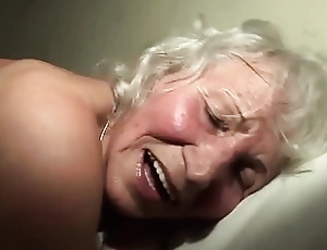 Extreme roasting 76 years old granny rough fucked