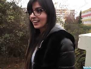 Public Agent Happy Pakistani woman fucks a stranger close to the public toilets