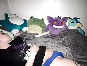 Kin caught smelling his hot step sisters fake penis while she was sleeping in will not hear of bed!