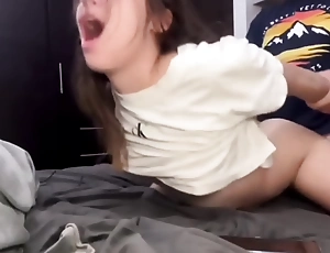 She Wanted To Get Pregnant So I Fucked Her And Cum Inside PUSSY