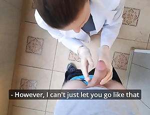 Young russian doctor gave me a blowjob at be imparted to murder appointment! (ASMR POV)